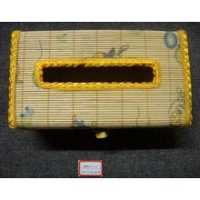 (BC-NB1032) High Quality Handmade Natural Bamboo Facial Tissue Box